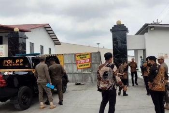 Pemkab Banyumas kembali menghentikan produksi pabrik hebel PT IKN