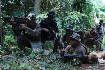 Korps Marinir lintas negara asah kemampuan tempur di darat lewat SGS