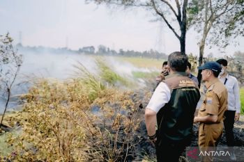 Kecamatan Kertapati jadi perhatian serius Pemkot Palembang, terkait karhutla