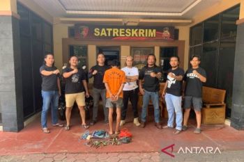 Seorang residivis di Bangka Selatan kembali diringkus polisi
