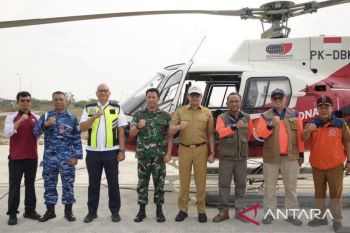 BPBD Kaltim- BNPB kerahkan helikopter bom air padamkan 28 titik api