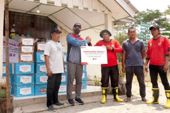 Pertamina salurkan bantuan logistik ke Satgas Karhutla di Ogan Ilir