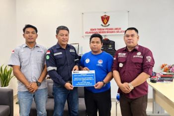 PT Timah dukung Turnamen Voli Kajari Cup-Trans Rias