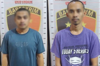 Diburu hingga Lima Puluh Kota, dua terduga pelaku curanmor target Operasi Jaran Singgalang dibekuk