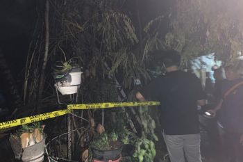 Dua rumah di Kelurahan Pembataan Tabalong terbakar