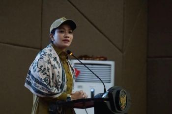 Satu-satunya kepala daerah dari luar jawa, Bupati Dharmasraya paparkan inovasi layanan kesehatan