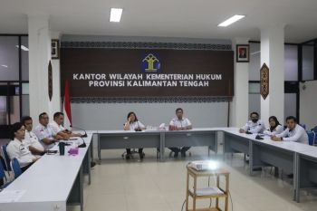 Kanwil Kemenkum Kalteng matangkan persiapan seleksi wawancara MagangHub