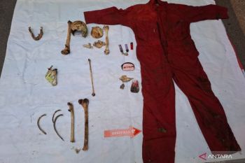 Rangka di Bukit Argapura Lombok-NTB diperkirakan berusia 20-30 tahun