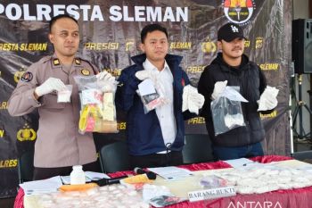 Polresta Sleman bongkar kasus peredaran obat keras jenis "pil sapi"
