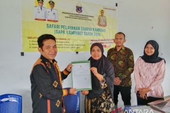 DPMPTSP Mubar gelar Sapa Kampung terbitkan NIB pelaku usaha