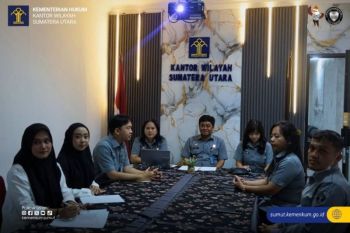 Kemenkum Sumut akselerasi e-Monev JDIH