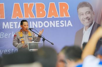 Kapolri apresiasi buruh dan pengusaha duduk bersama bahas RUU Ciptaker