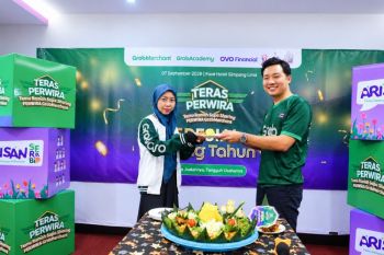 Grab dan OVO Finansial bekali mitra ilmu seputar bisnis lewat Teras Perwira