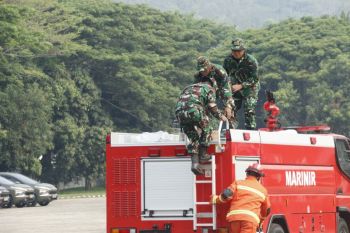 Brigif 4 Marinir/BS tingkatkan kesiapsiagaan hadapi karhutla