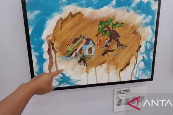 Menekraf bawa 10 "lukisan lumpurnya anak Tamiang" akan dibawa ke Jakarta
