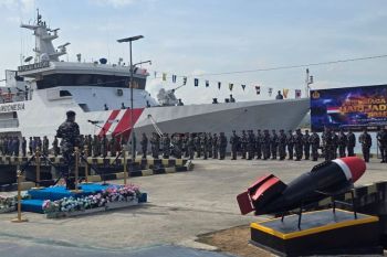 Lanal Kendari rayakan HUT dengan apel siaga keprihatinan benana alam