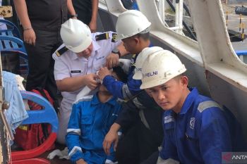 Pelni Ambon tingkatkan kemampuan awak kapal lewat Top Drill  perkuat keselamatan pelayaran sipil