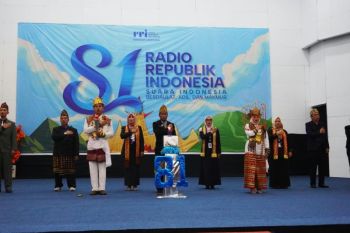 HUT Ke-81 RRI, Obor Tri Prasetya jadi simbol semangat pengabdian