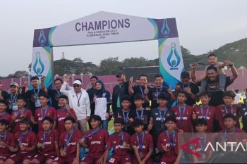 Wali Kota apresiasi Inter Kediri raih runner-up Piala Soeratin U-17