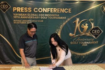 Lewat golf tournament, Global CEO Indonesia perkuat jejaring pemimpin