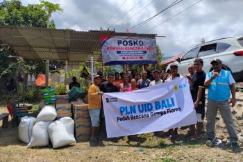 PLN UID Bali salurkan bantuan kebutuhan dasar bagi masyarakat terdampak gempa NTT