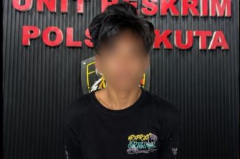 Polsek Kuta tangkap tersangka tiga kali jambret emas di Seminyak