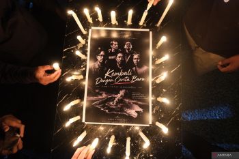 Doa bersama Forum Jurnalis Sulawesi Tenggara