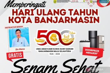 Senam sehat di tengah serangan kabut asap
