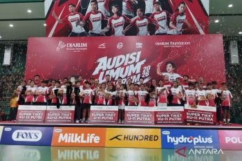 36 peserta audisi bulu tangkis 2026 lolos babak karantina PB Djarum