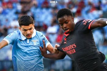 Liga Italia - Laga Lazio melawan AC Milan berakhir imbang 2-2
