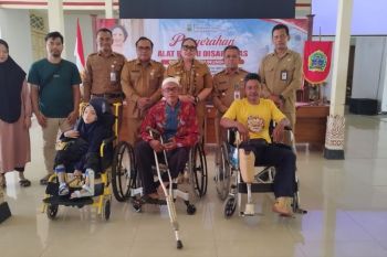 Pemkab Gunungkidul menyalurkan 95 alat bantu disabilitas