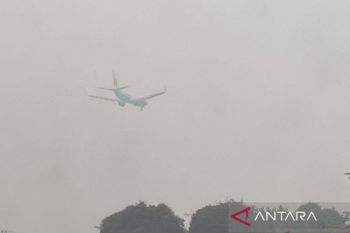 73 penerbangan di Supadio ditunda akibat asap Karhutla