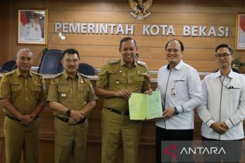 Pemkot Bekasi terima hibah 7 bidang tanah rampasan KPK