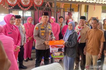 Kapolres Garut menyiapkan pekerjaan untuk korban insiden kecelakaan KM Virgo
