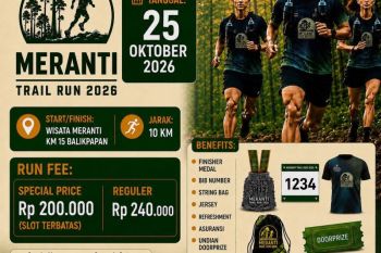 Meranti Trail Run masih buka pendaffaran