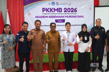 Bupati ingatkan mahasiswi baru Akbid Murung Raya tanamkan rasa empati