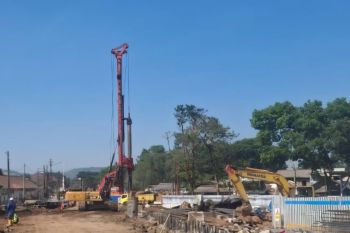 Jalan ditutup total, Ini update proyek Underpass Gatot Subroto Cimahi Rp126 miliar