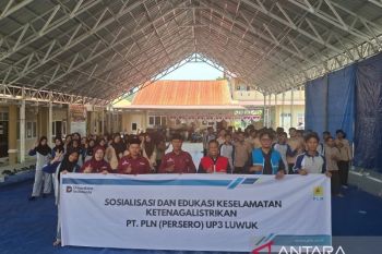 PLN edukasi siswa MAN 1 Banggai, tingkatkan kesadaran keselamatan ketenagalistrikan