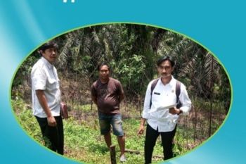 Pemeriksaan lapangan panitia ajukasi di Nagari Lansek Kadok Barat
