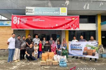 Semangat Kemerdekaan RI, PLN UPT Pematangsiantar berbagi dengan Anak Yatim di Sidikalang