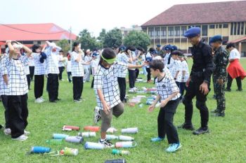 Brimob Polda Sumut bekali generasi muda nilai jiwa kepemimpinan