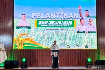 Gubernur NTT dorong HKTI perkuat sektor pertanian sejahterakan petani