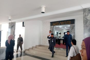 DPRD Belitung tunda paripurna pengesahan Perubahan APBD TA 2026