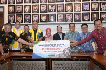 APP Group salurkan bantuan Rp150 juta untuk pemulihan korban Gempa NTT lewat ILUNI FKUI