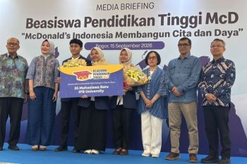 35 mahasiswa baru IPB University peroleh bea siswa pendidikan McD