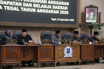 Raperda perubahan APBD Kota Tegal TA 2026 disetujui dibahas lebih lanjut