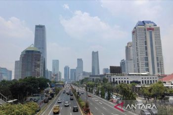 Sebagian besar Jakarta cerah berawan pada Kamis siang dan sore hari