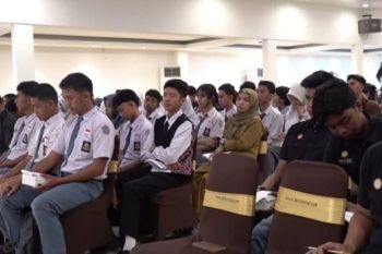 Kendari edukasi 200 pelajar untuk bela negara dan cegah penyalagunaan narkoba