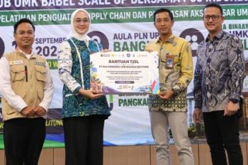 PLN UP3 Bangka bantu sertifikat halal dorong UMKM Naik Kelas