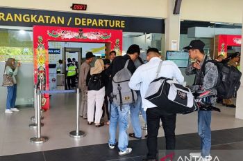 Semua penerbangan di Bandara Haji Asan Sampit dibatalkan karena kabut asap